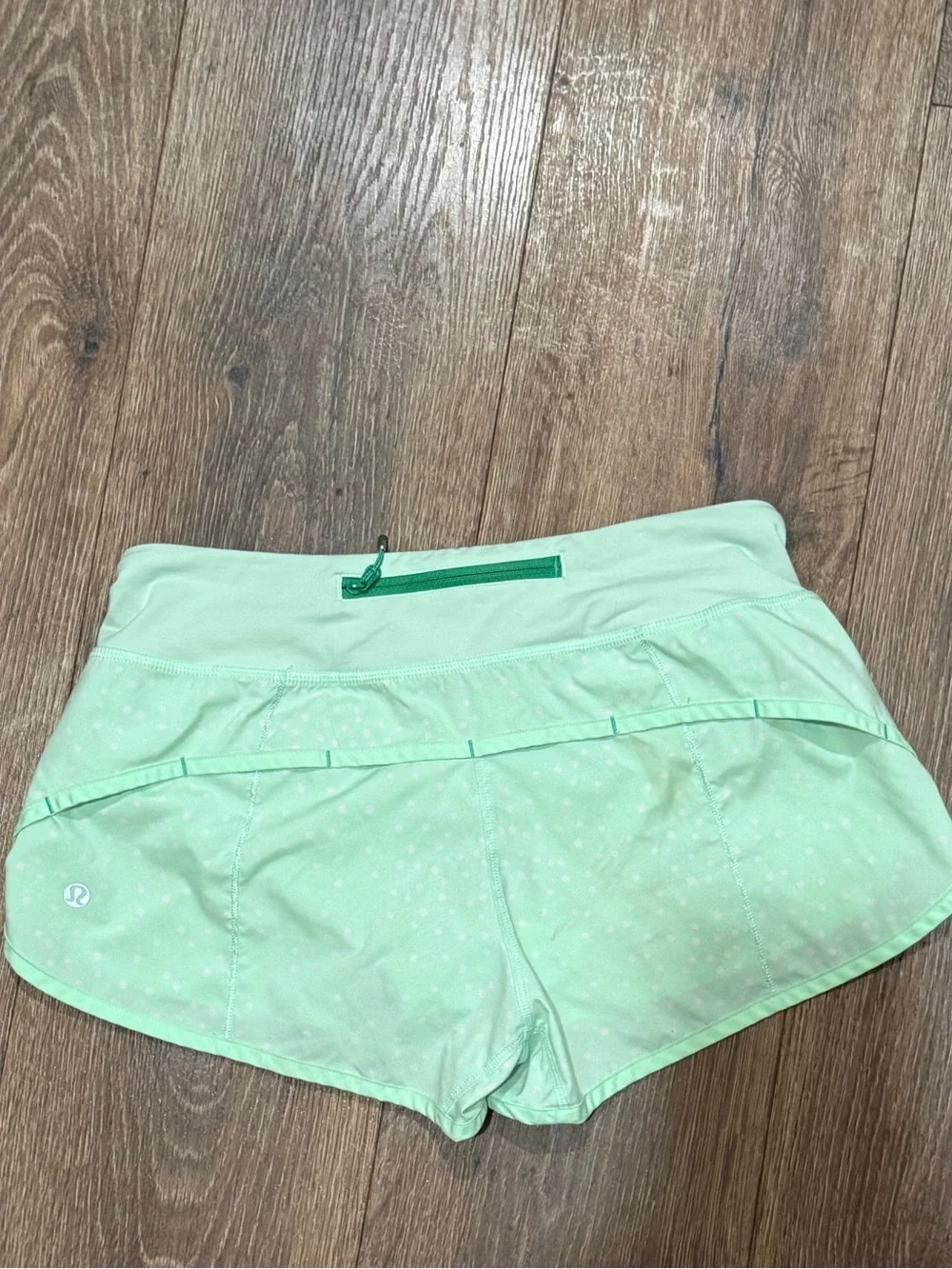 lululemon athletica Mint Green Athletic Shorts